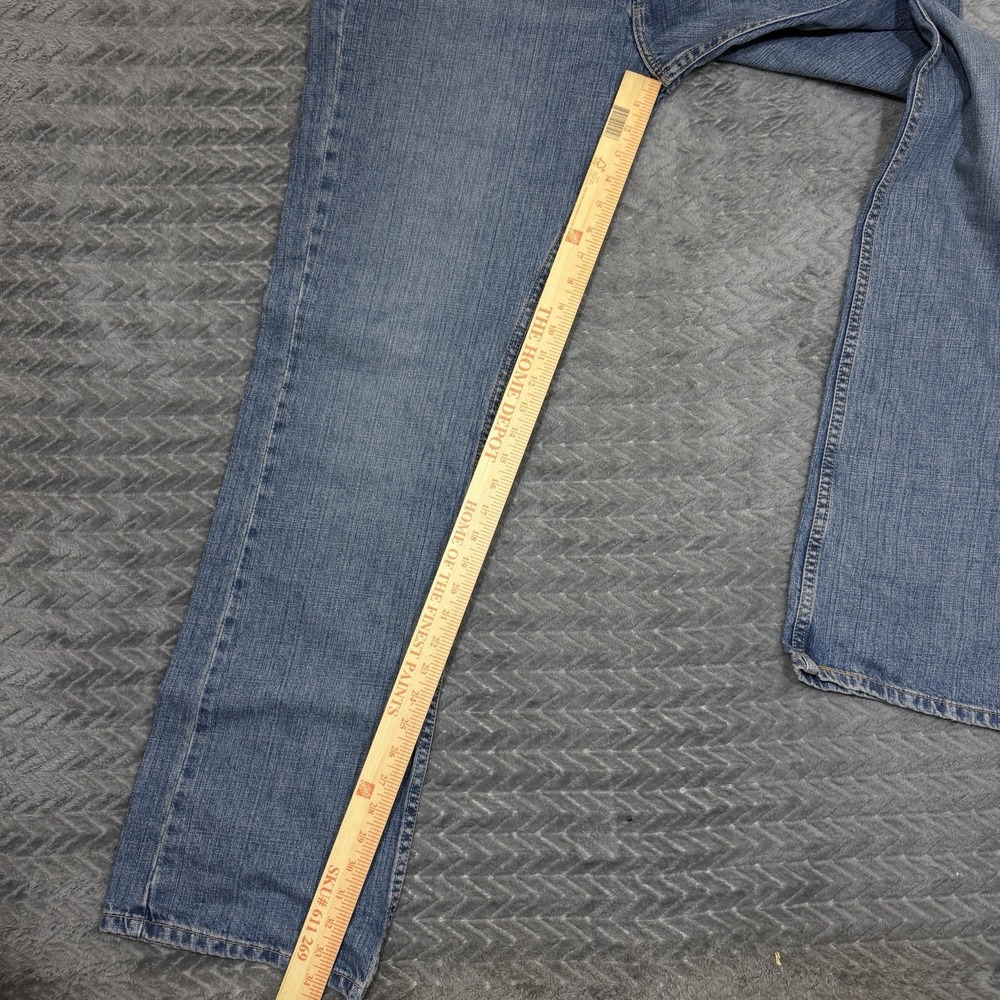 Vintage Levis 527 Jeans Mens 36x34 Blue Medium Wash Cotton Bootcut Denim Y2K - Picture 9 of 15